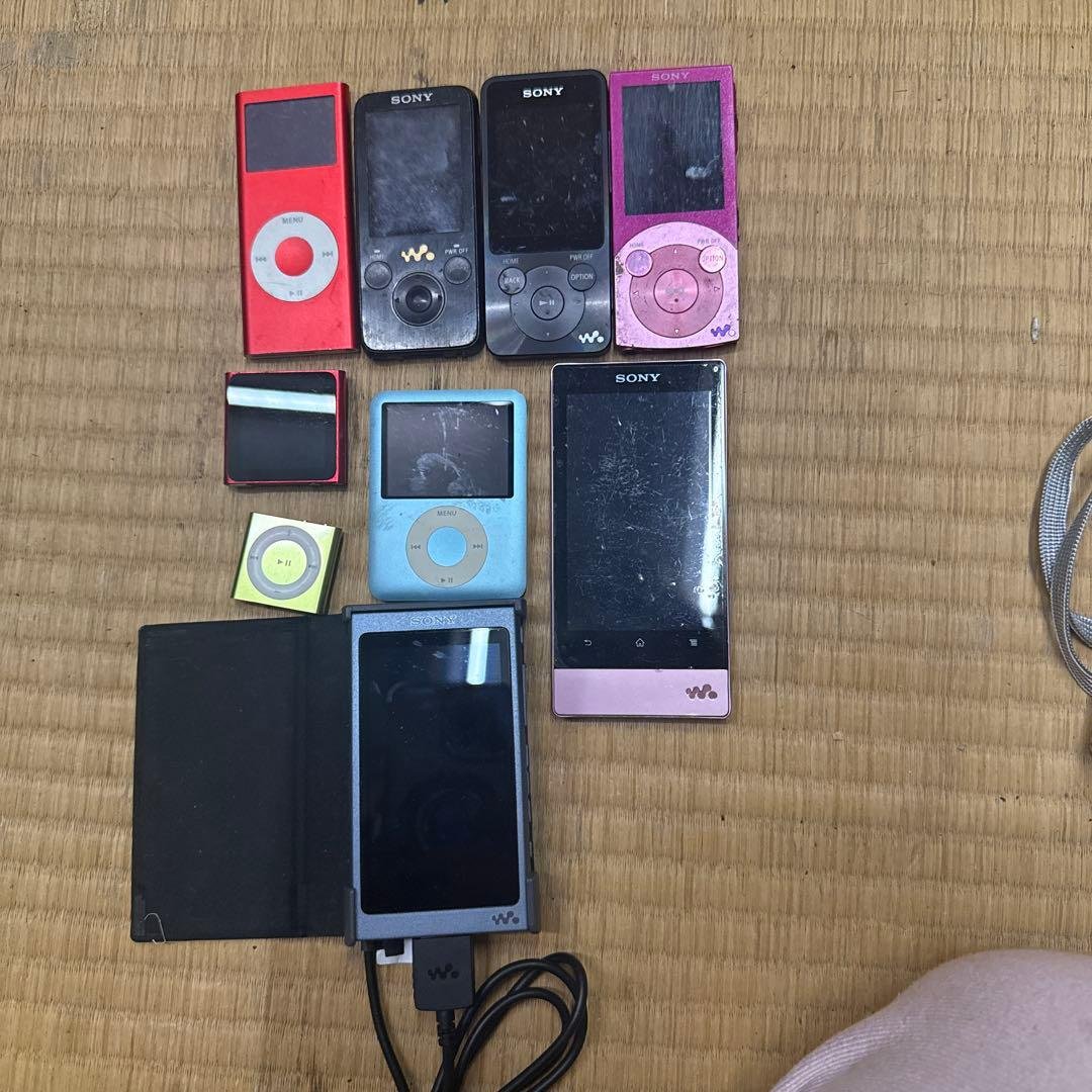 Sony ウォークマンとApple iPod セット