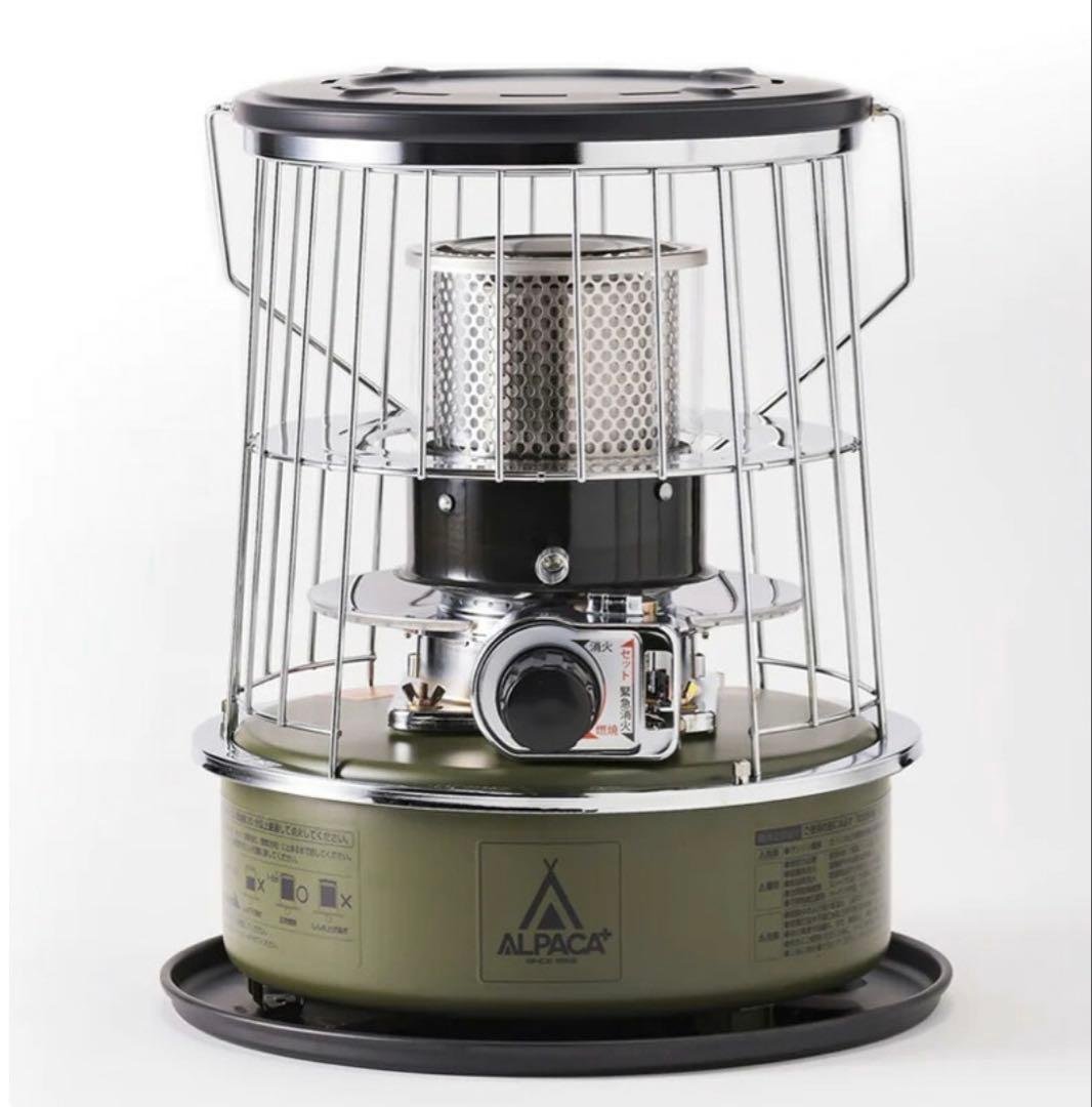 ALPACA ストーブ メッシュカバー付き オリーブグリーン【新品・未使用】