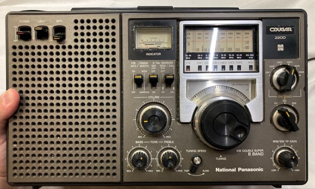National Panasonic Cougar 2200 ラジオ