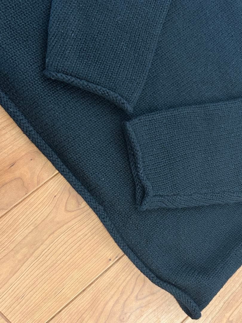 J.CREW ロールネック ニット 黒 タートルネック OLD セーター
