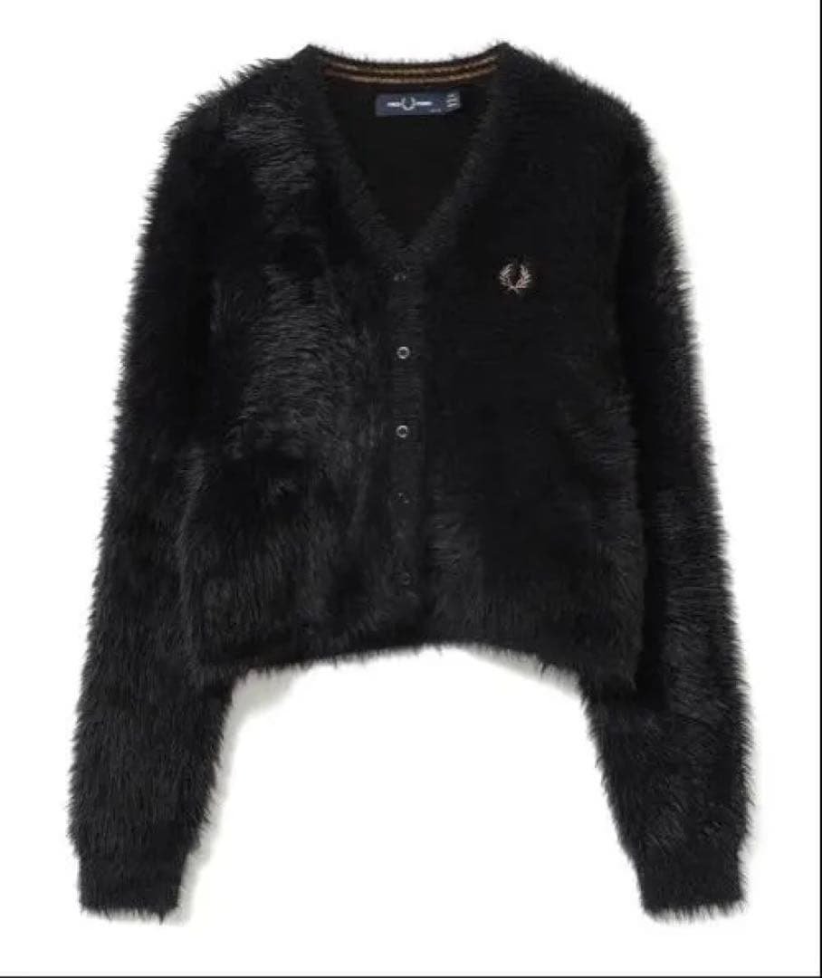 FRED PERRY×BEAMS シャギーカーディガン