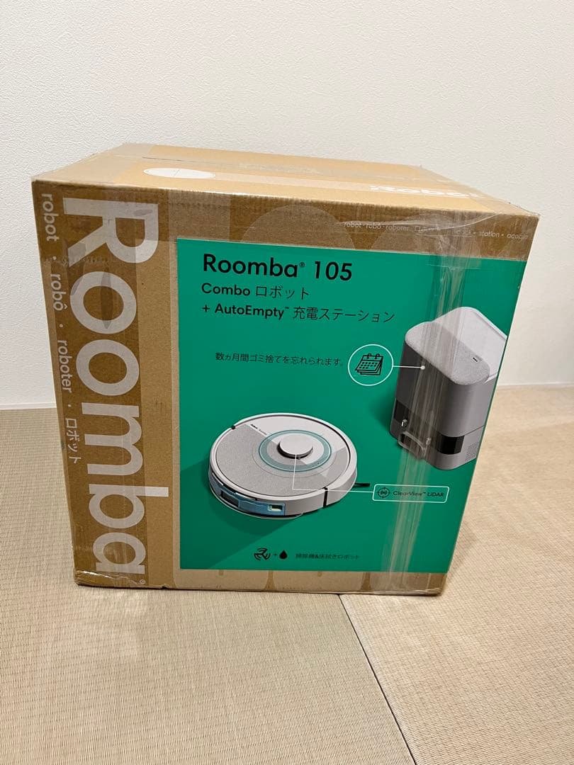 Roomba 105 Combo + AutoEmpty 新品未使用