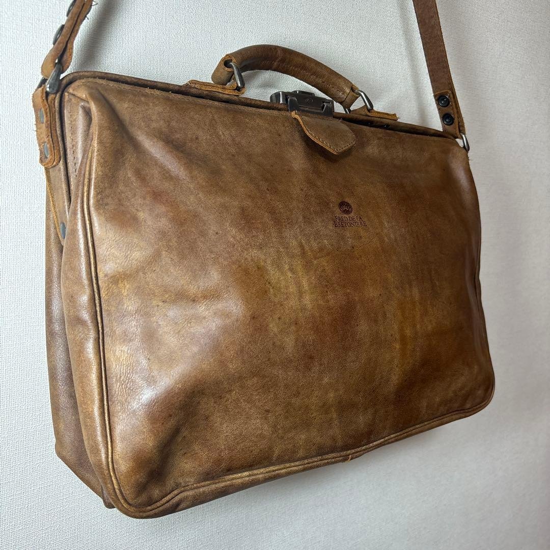 ppajdj　ドクターバッグ　レザーバッグ　ビジネスバッグ