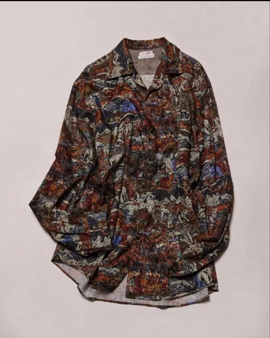 NICENESS KRIST / ブティハワイアンプリントシャツL/S