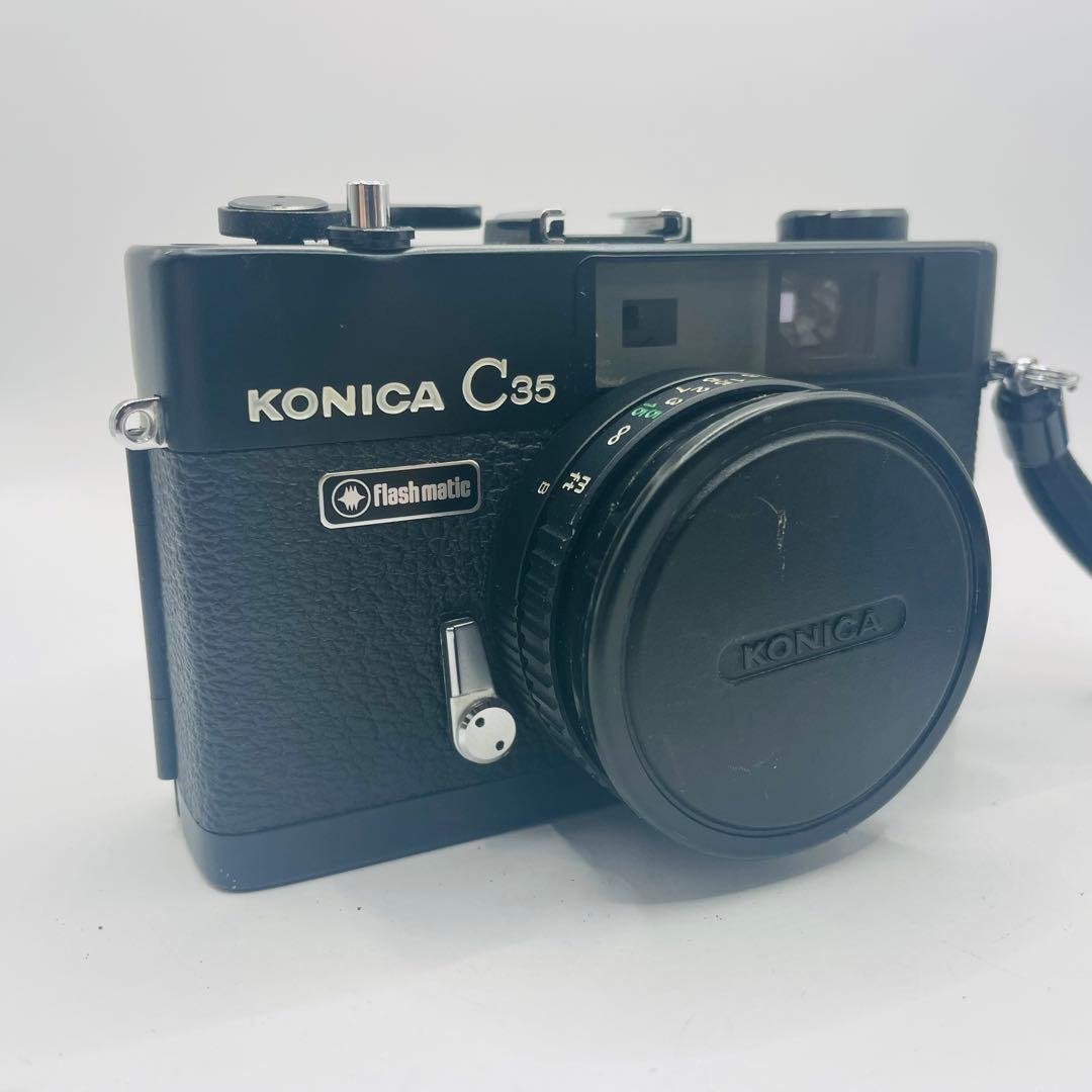 美品　Konica C35 flashmatic フラッシュマチック