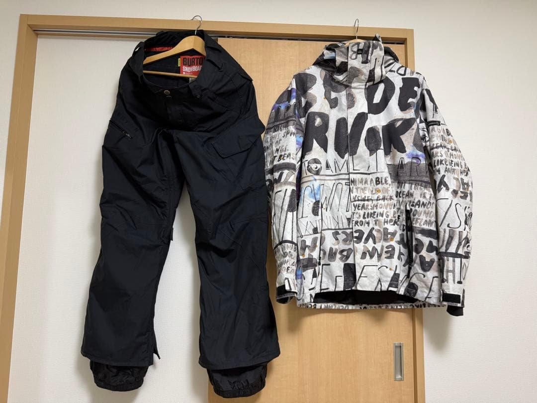 スノーボードウェアセット Quiksilver Burton Mサイズ