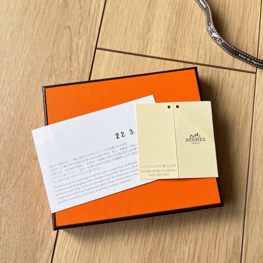 HERMESエルメス アザップ シルクインコンパクト ウォレット チャイ 新品！