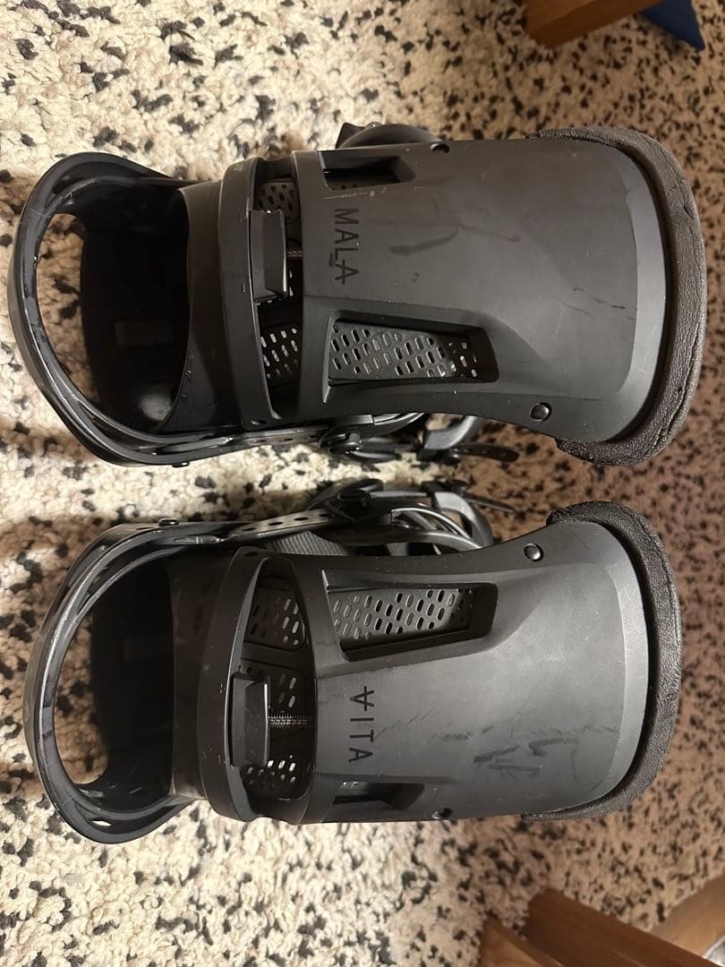 MALA スノーボードビンディング ブラック