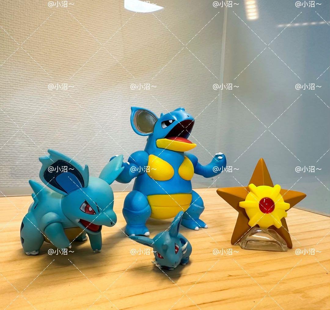 ポケモンスケールワールド　ニドラン進化セット　1/20サイズ　PVC製