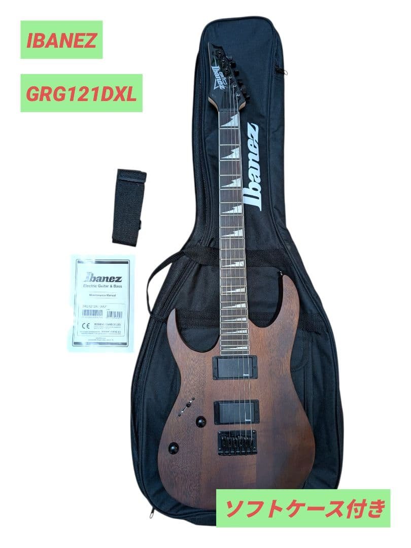 【ほぼ未使用】Ibanez GIO GRG121DXL-WNF レフティ