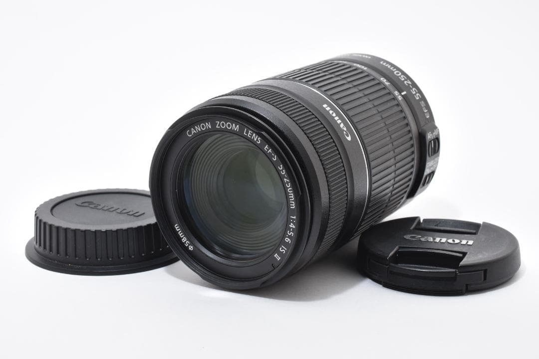 キヤノン ズームレンズ EF-S 55-250mm f4-5.6 IS II