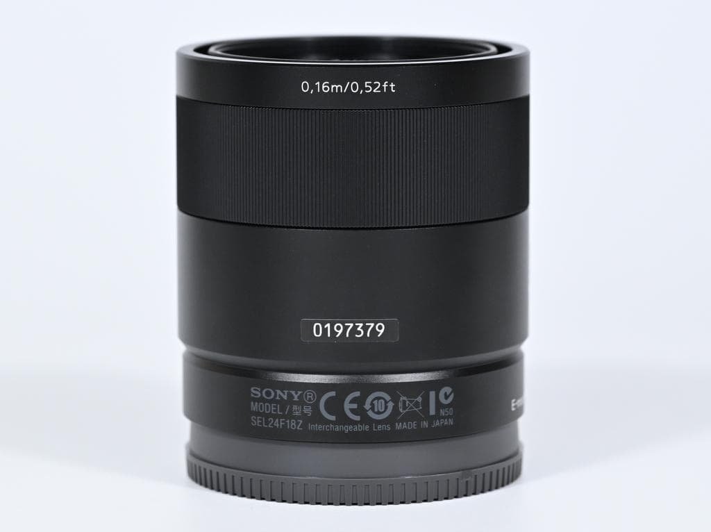 【ほぼ新品】 ソニー　SONY Sonnar T* E 24mm F1.8 ZA
