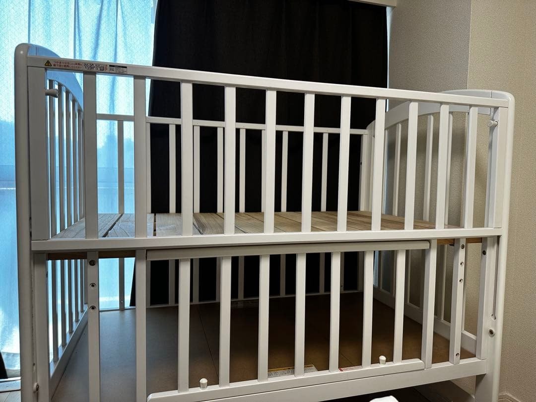 Katoji カトージ ハイポジション ベビーベッド アーチ 70×120cm