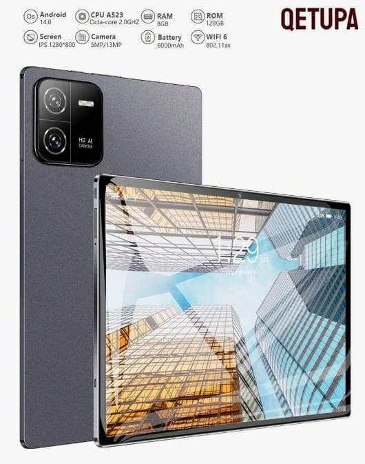 Android タブレット 8GB RAM 128GB ROM