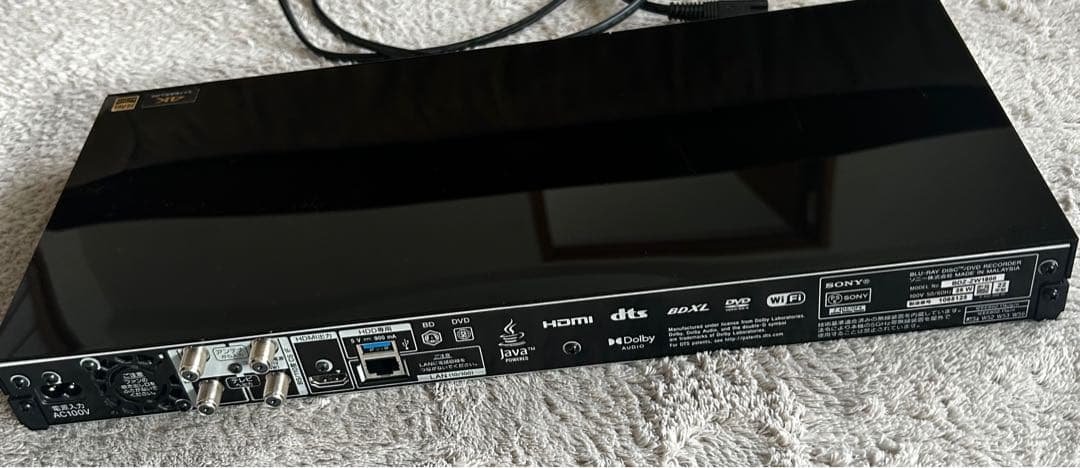 SONYブルーレイbdz-zw1800 ジャンク品