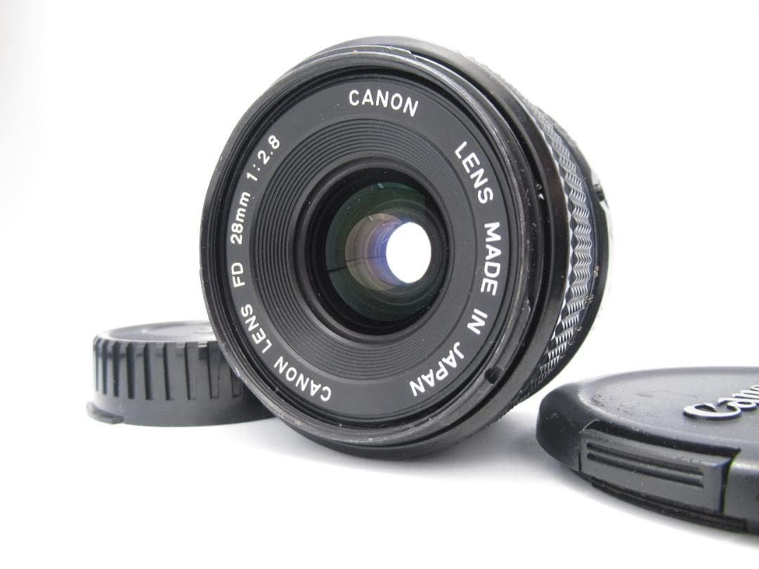 美品です。CANON New FD 28mm f/2.8 管理F21