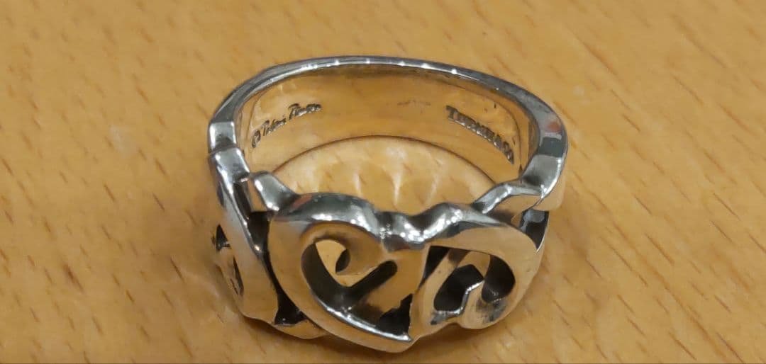 ティファニー パロマピカソ ラビングハートリング 指輪　　925 約9号