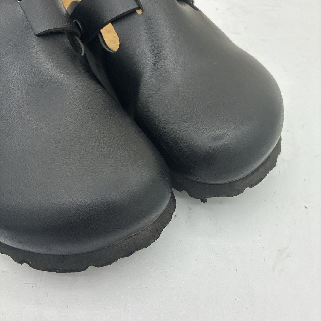 【極美品】ビルケンシュトック ボストン ベチュラ 23 サボサンダル ブラック