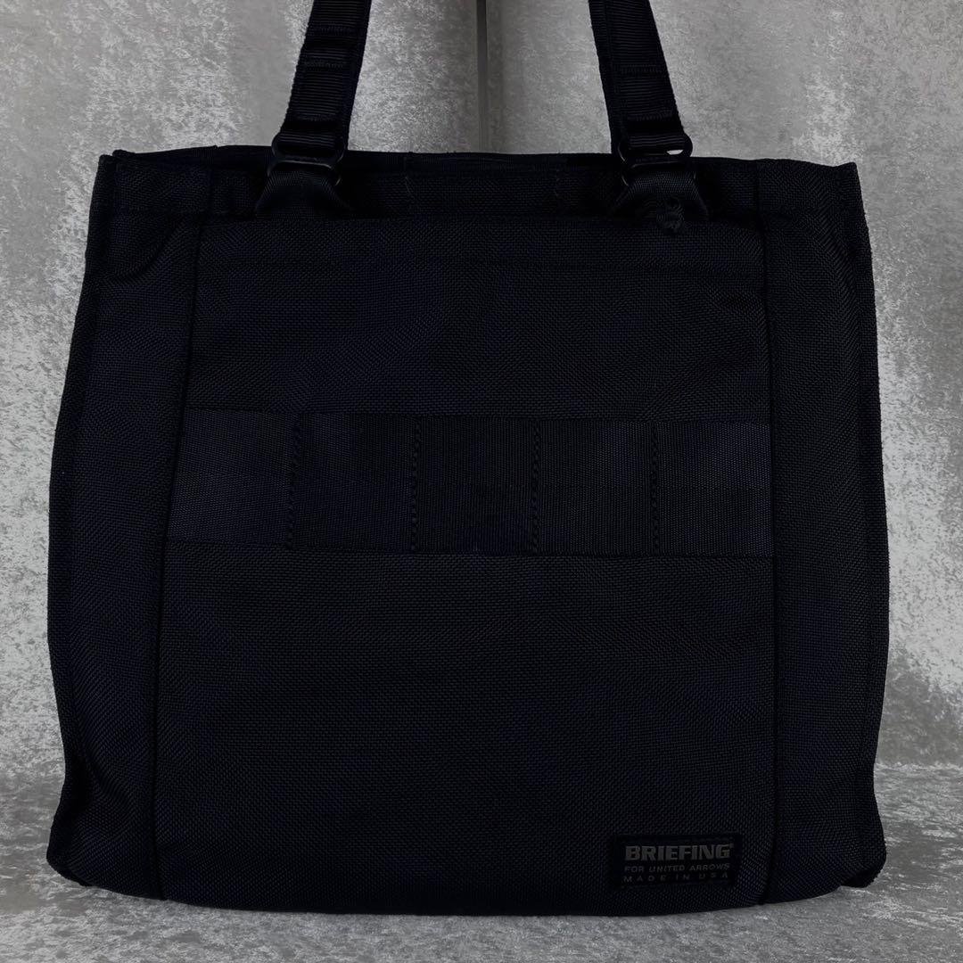 美品 ブリーフィング ユナイテッドアローズ別注 スクエアトート ブラック 肩かけ