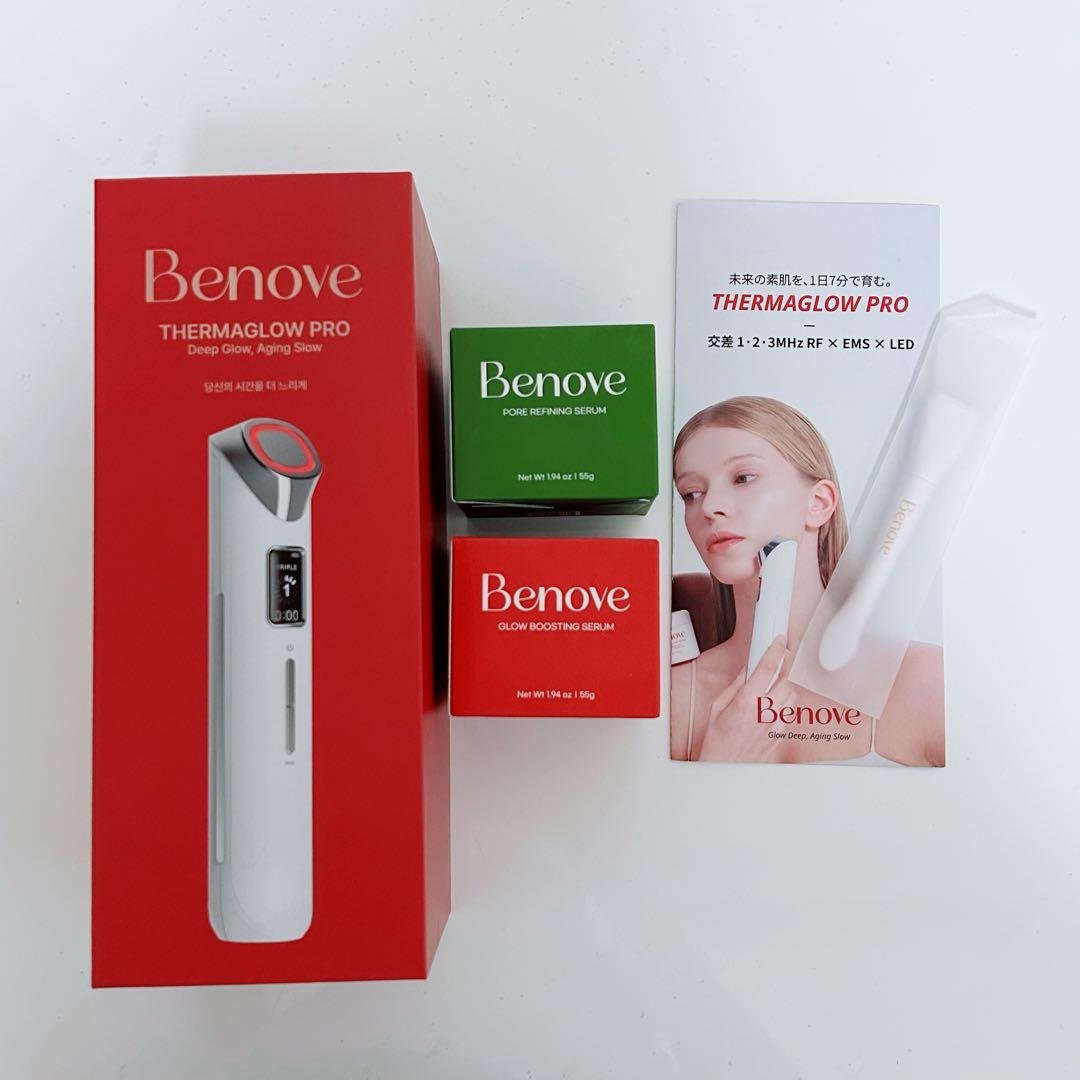 Benove THERMAGLOW PRO 美顔器　セラム2個セット