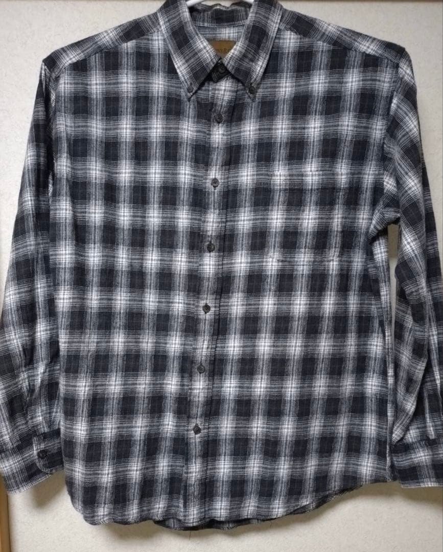 St. John's Bay オンブレ シャドー ネルシャツ Lセット売り