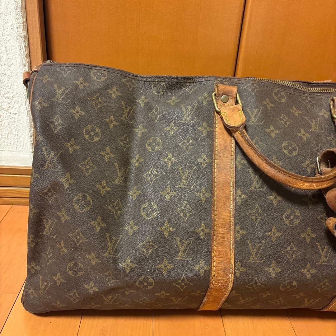 LOUIS VUITTON キーポル バンドリエール 60 モノグラム ボストン