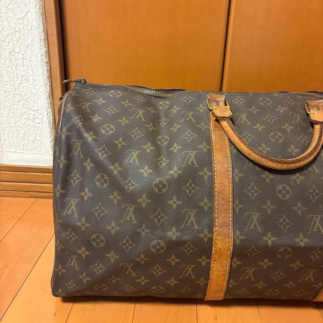 LOUIS VUITTON キーポル バンドリエール 60 モノグラム ボストン