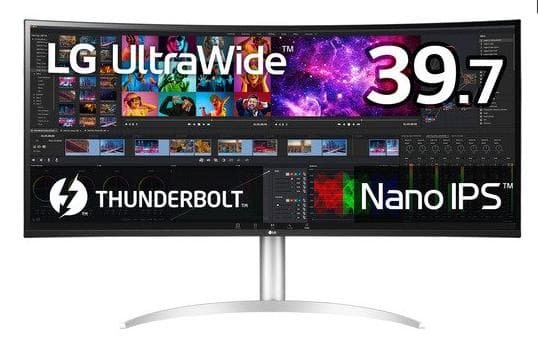 【LG】40インチ ウルトラワイドモニター 40WP95C-W 5K2K 高画質