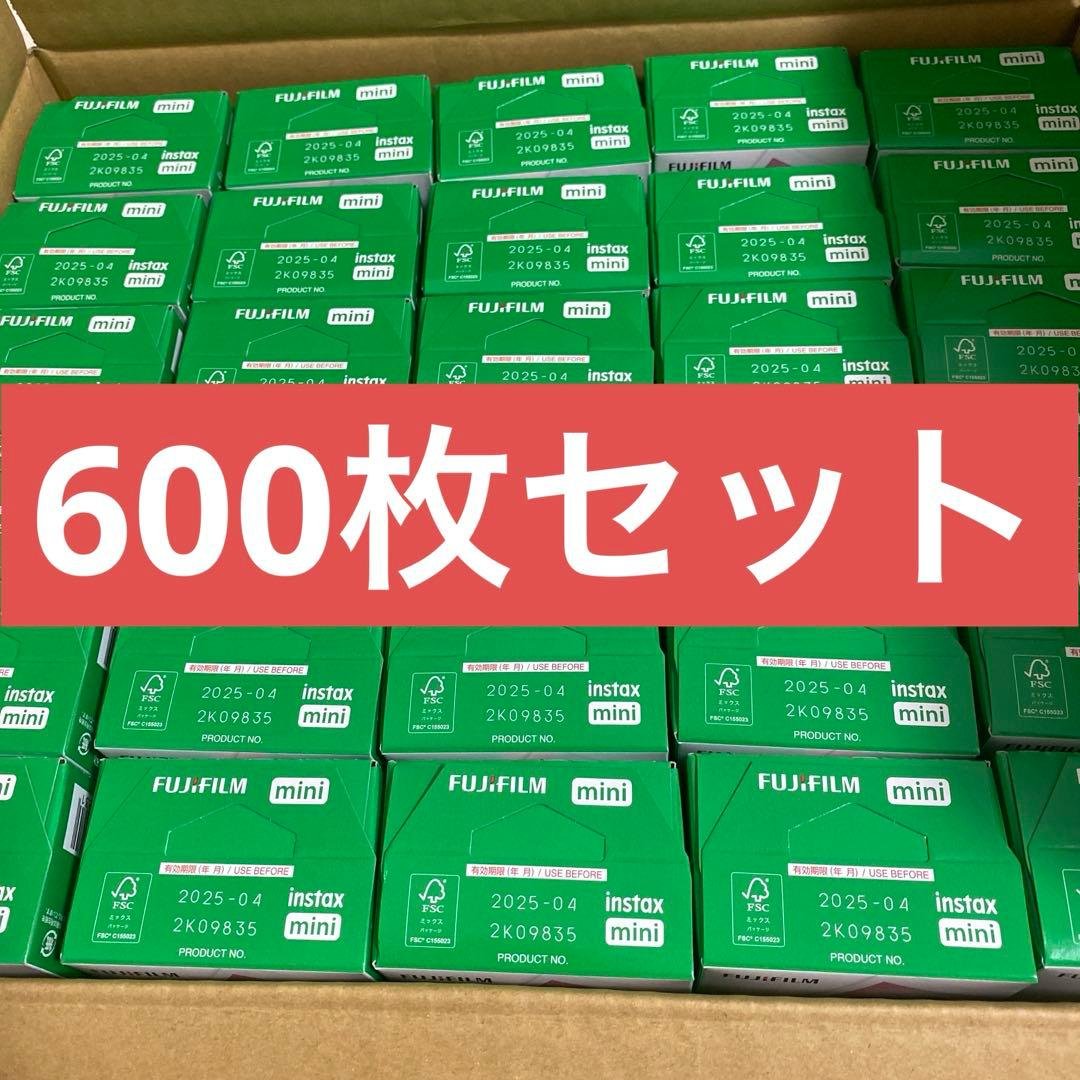 FUJIFILM instax mini インスタントフィルム 600枚