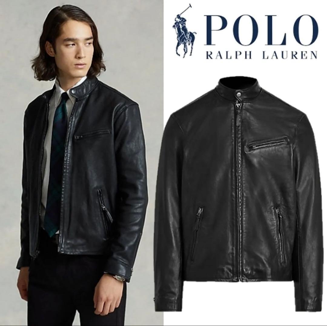 Polo Ralph Lauren 黒 レザージャケット