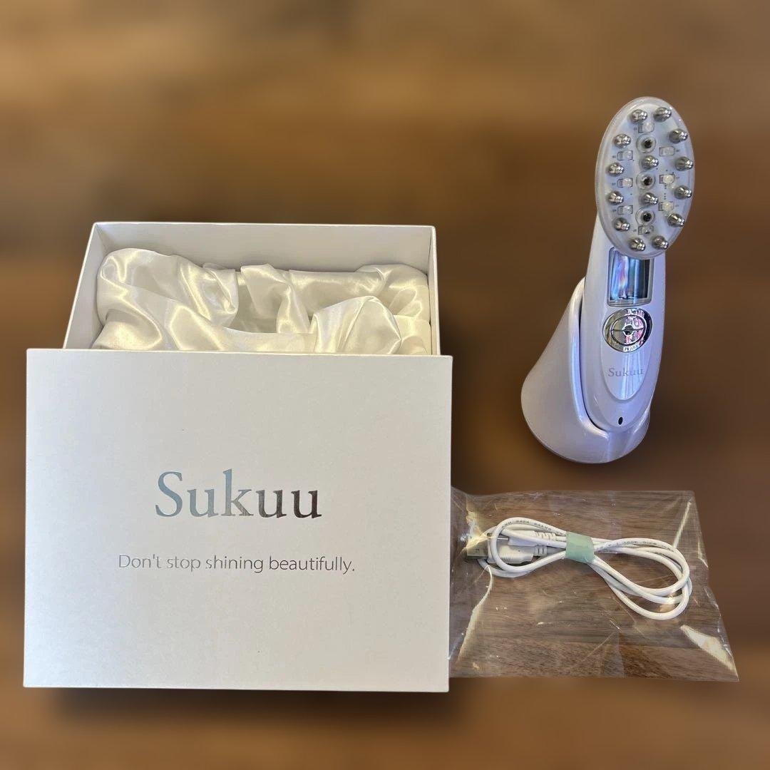 Sukuu 美顔器 ハンドヘルド型 充電ケーブル付き
