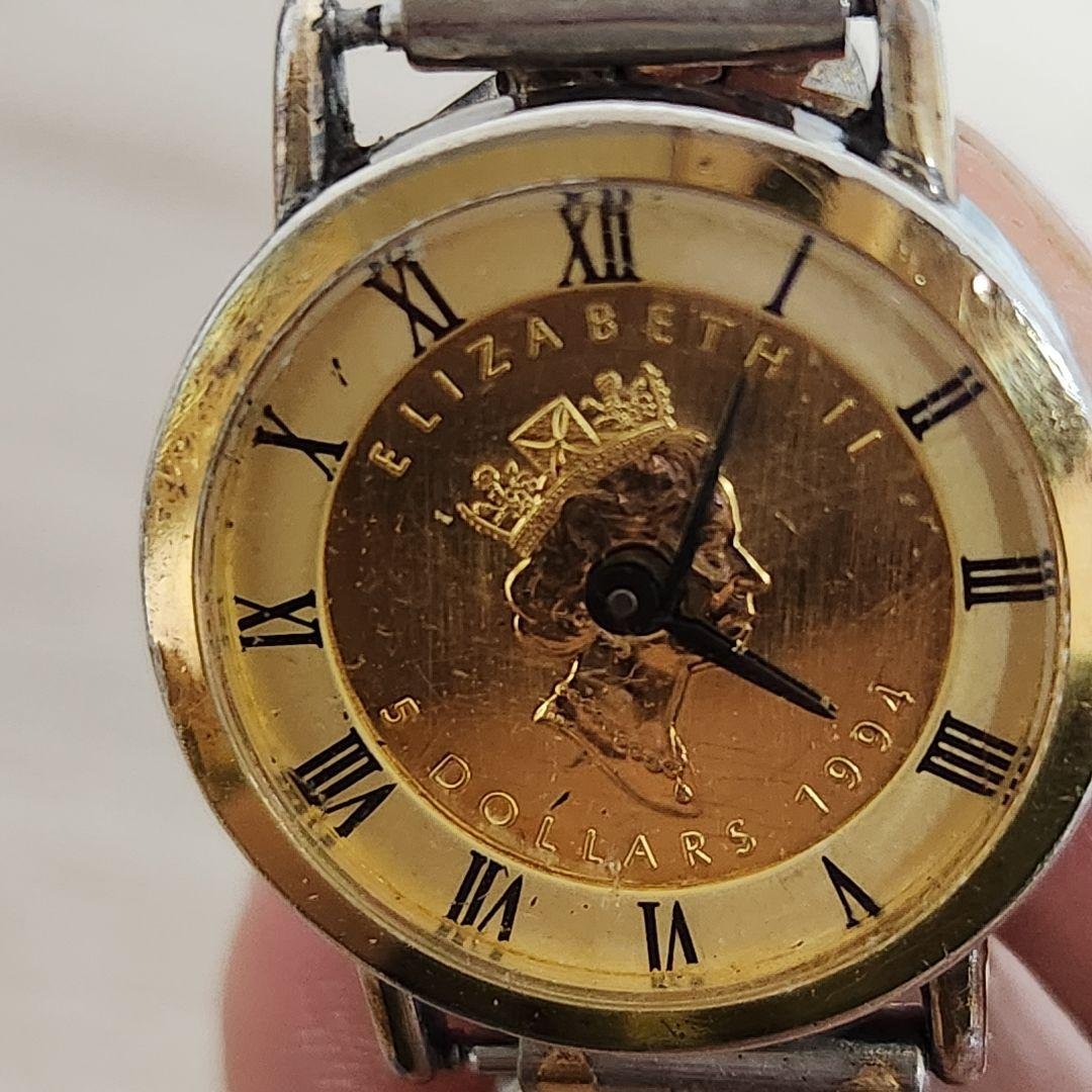 Crateur クレアトゥール 5ドル金貨 エリザベス2世 ウォッチ