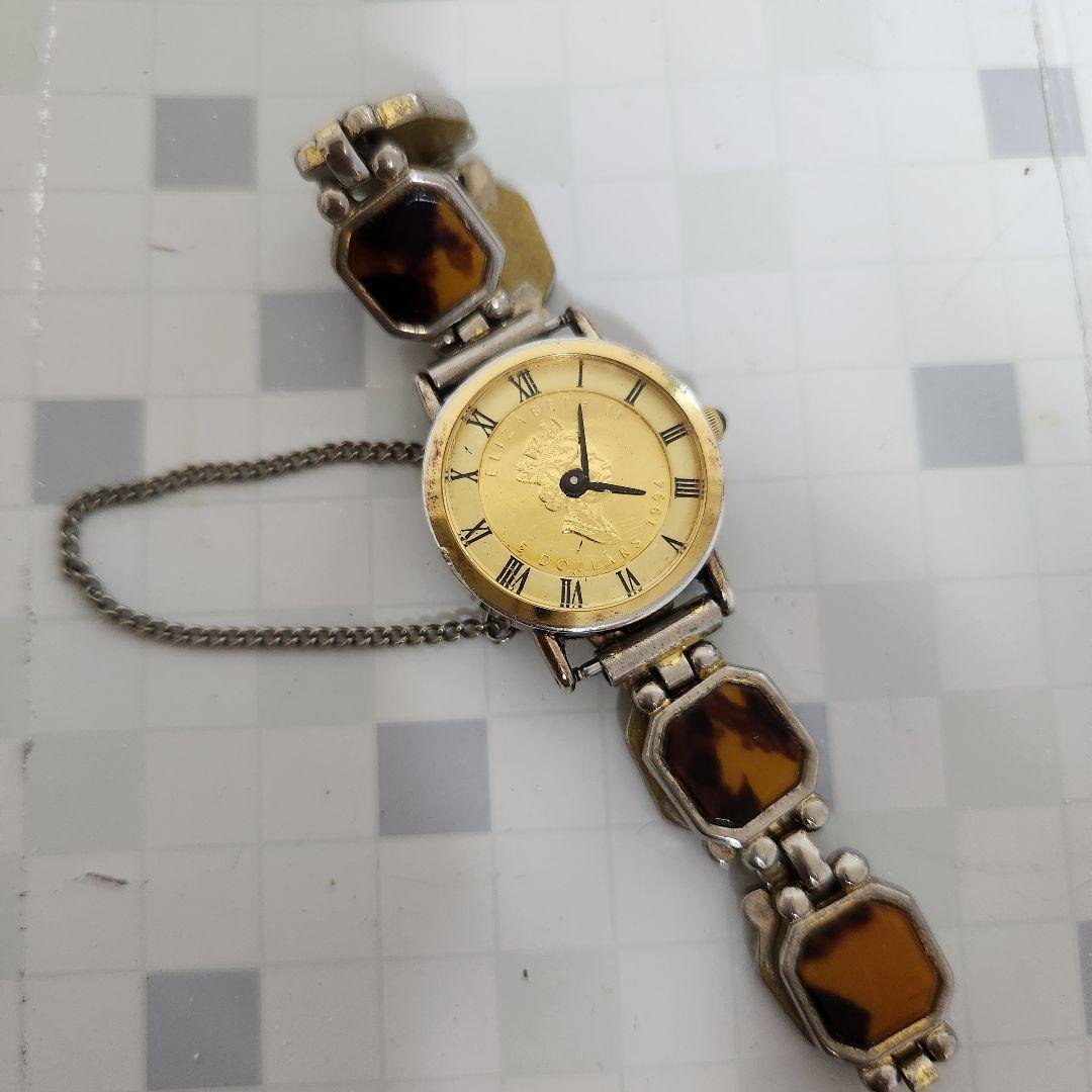 Crateur クレアトゥール 5ドル金貨 エリザベス2世 ウォッチ