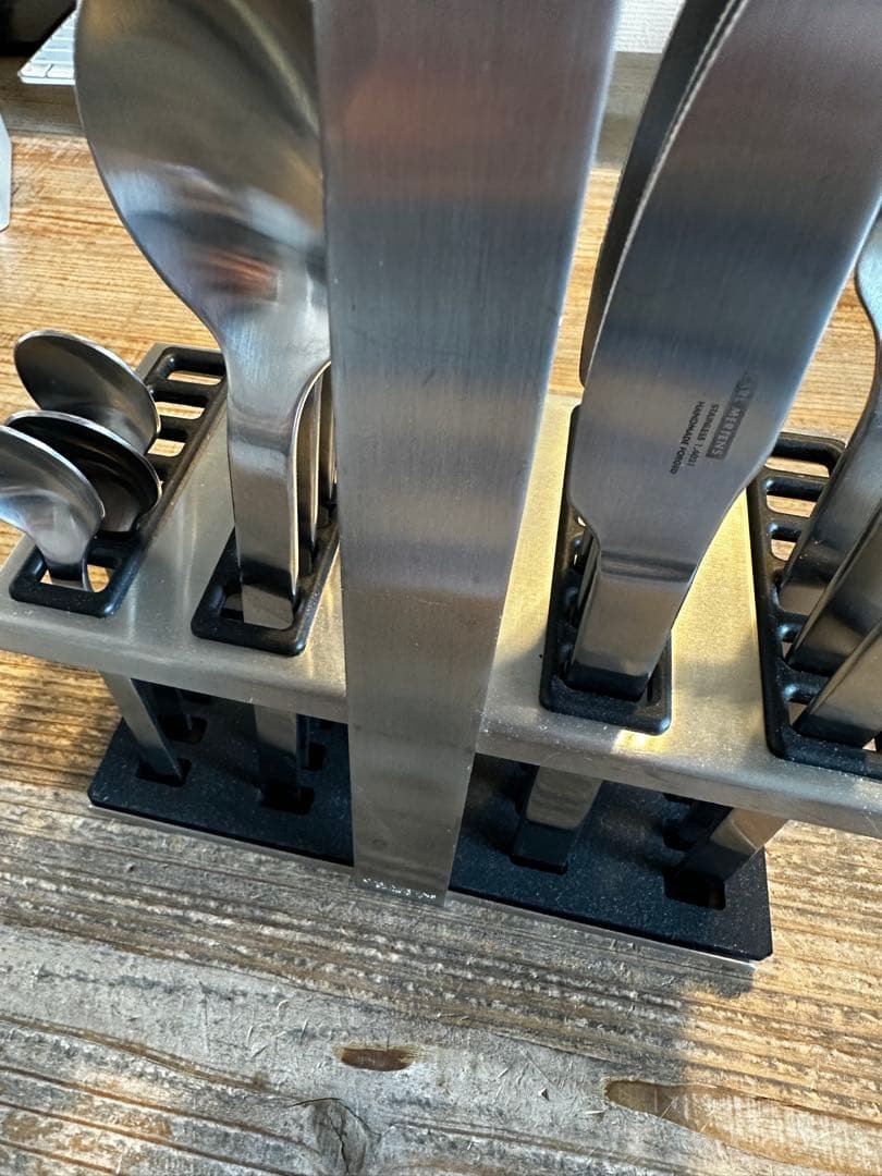 カールメルテンス　カトラリーセット　スタンド付