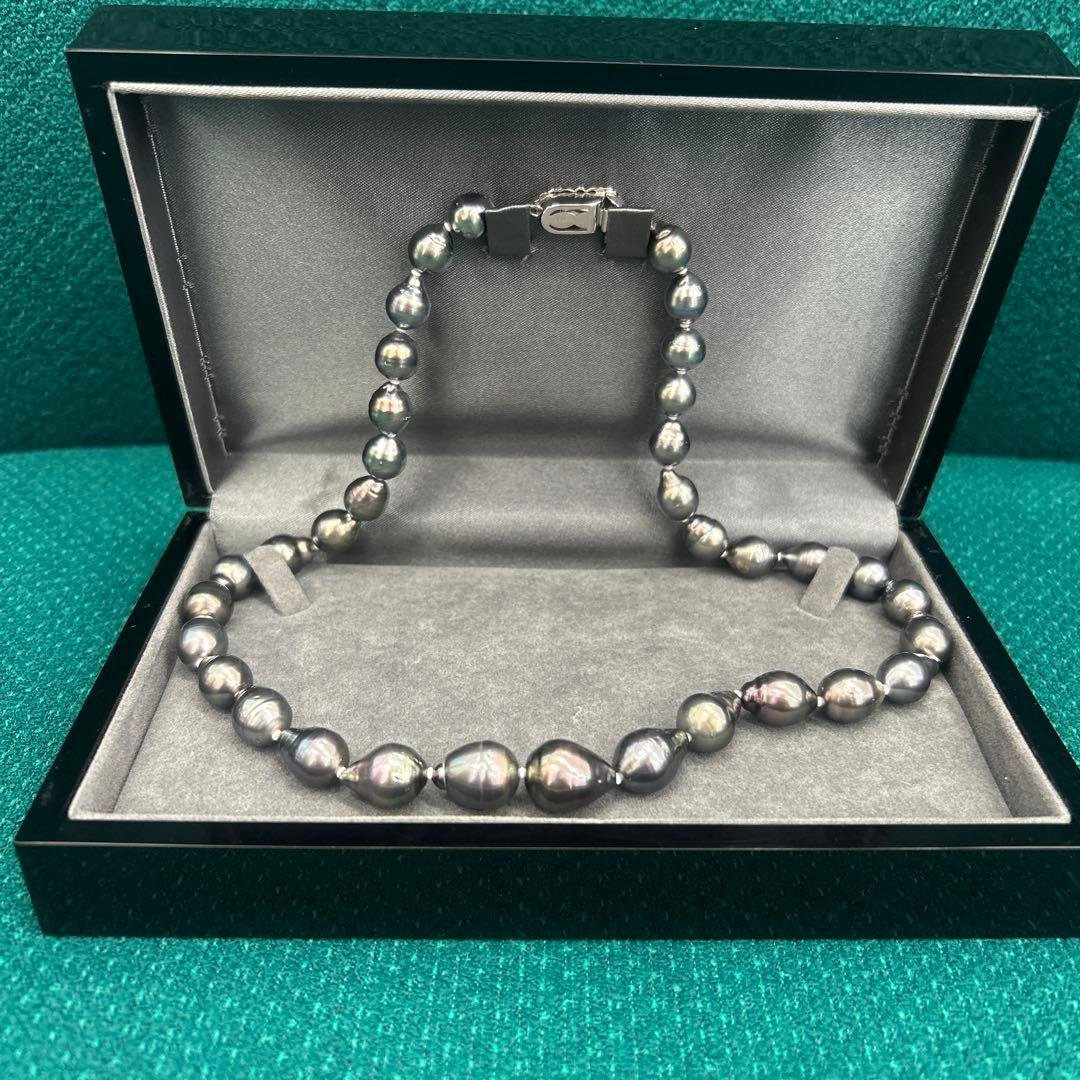 バロックパール ネックレス シルバー留め具