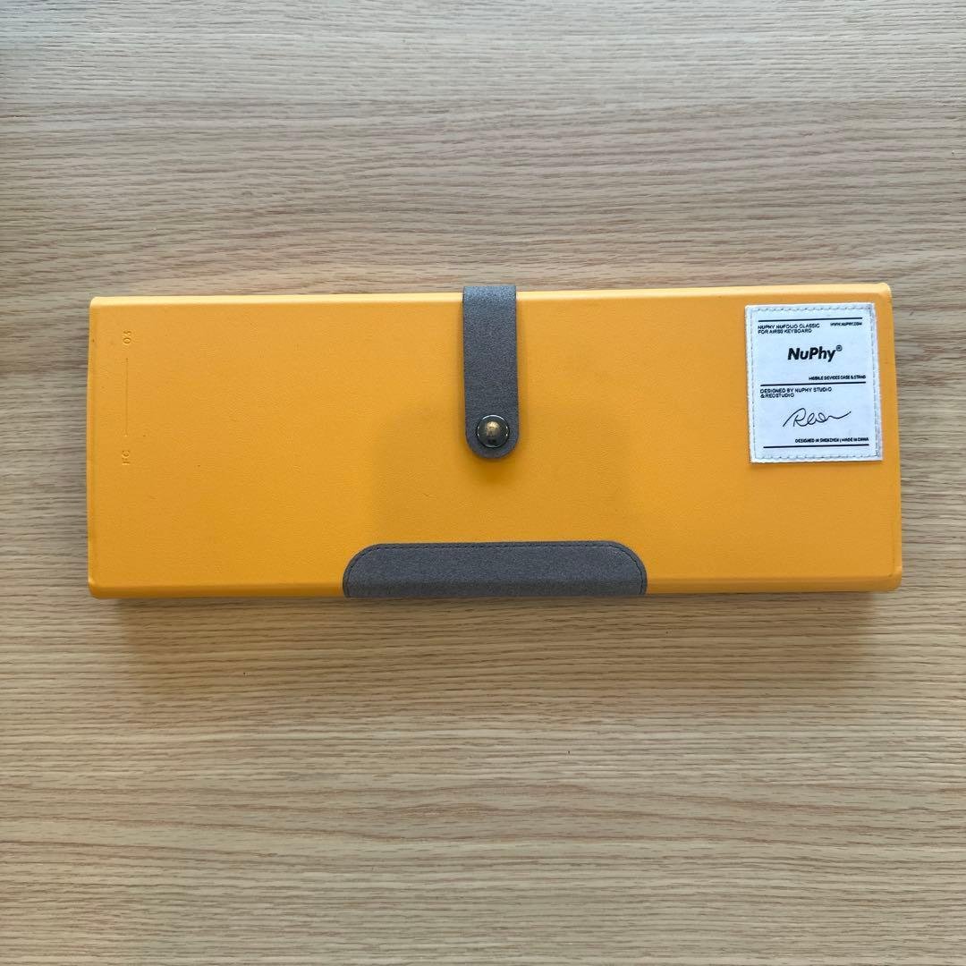 ニューファイ　nuphy キーボード　赤軸