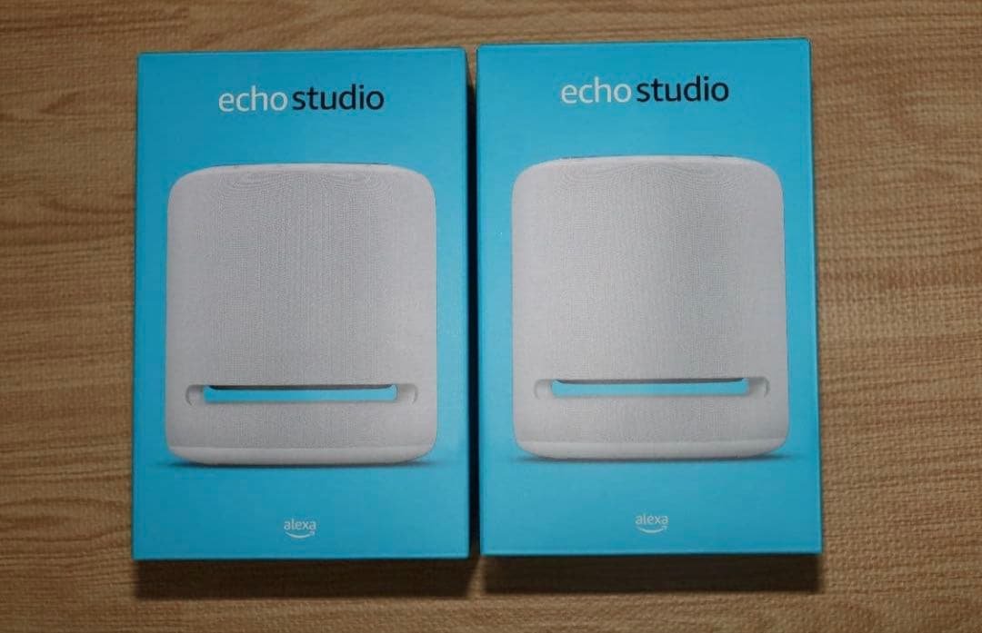 Amazon Echo Studio グレーシャーホワイト 2台セット
