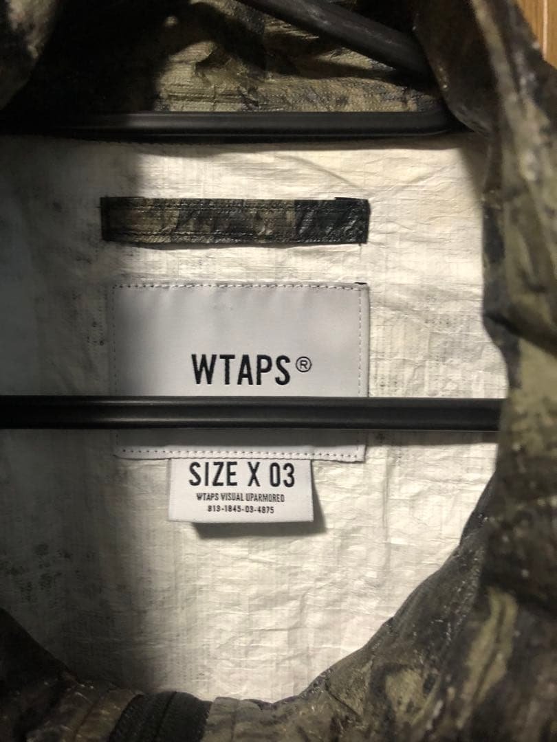 WTAPS 迷彩 リアルツリーカモ　ナイロンジャケット X 03