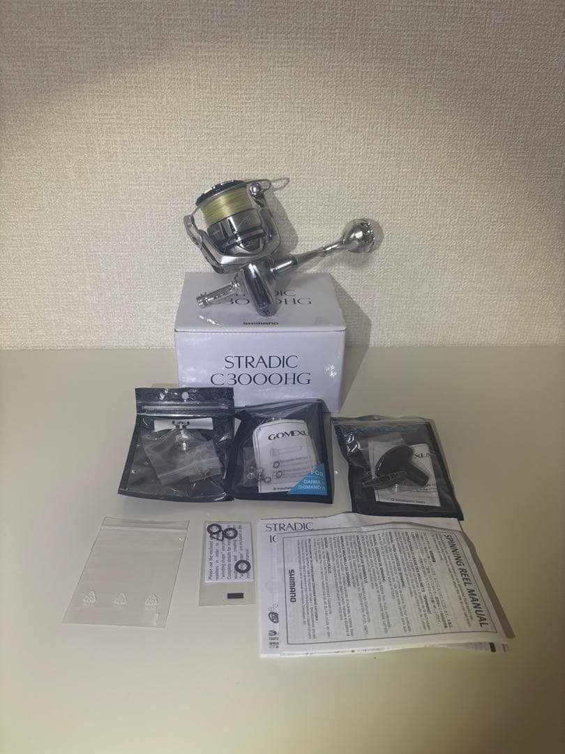 【大特価‼︎】 シマノ 19 ストラディック C3000HG ゴメクサスカスタム