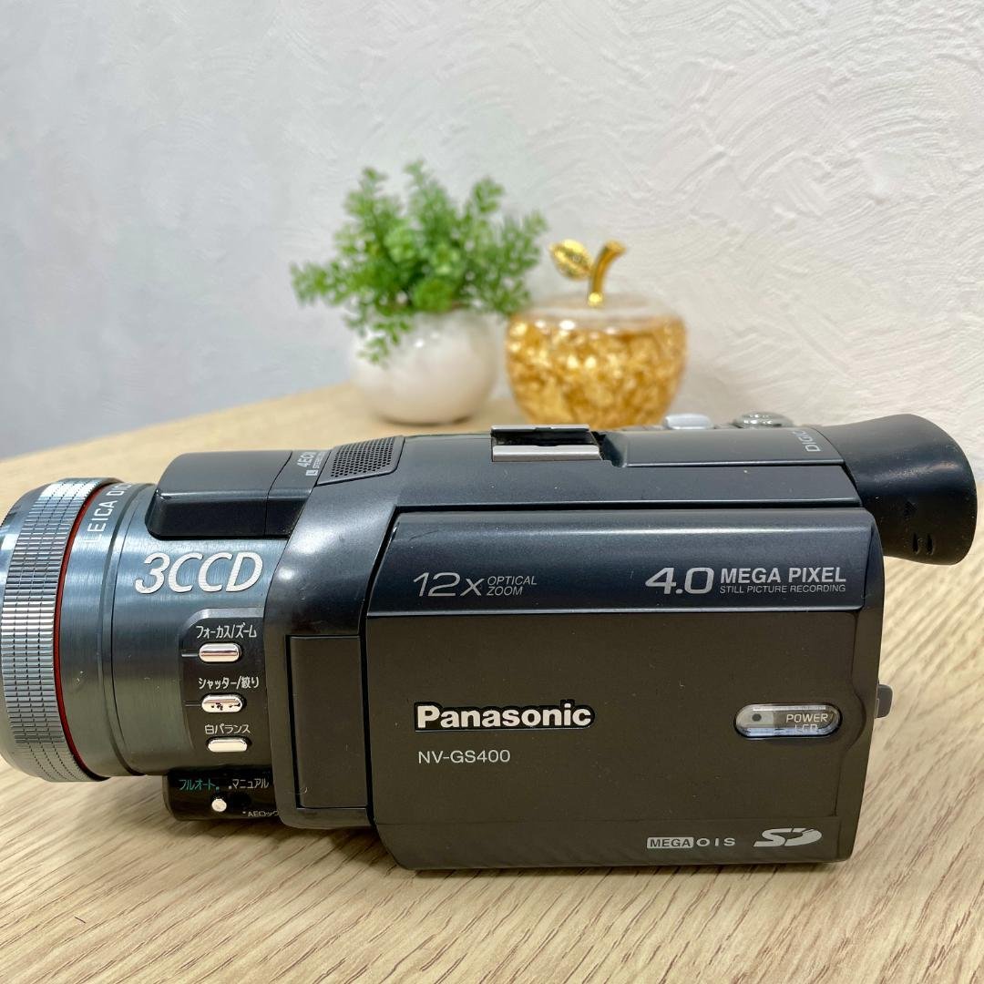 ◆Panasonic◆NV-GS400◆ブラック◆動作品◆付属品多数◆希少◆