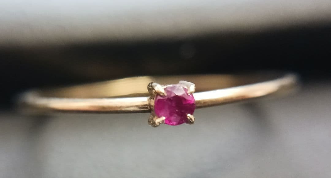 リング　重ね付け　ピンキー　K9 指輪