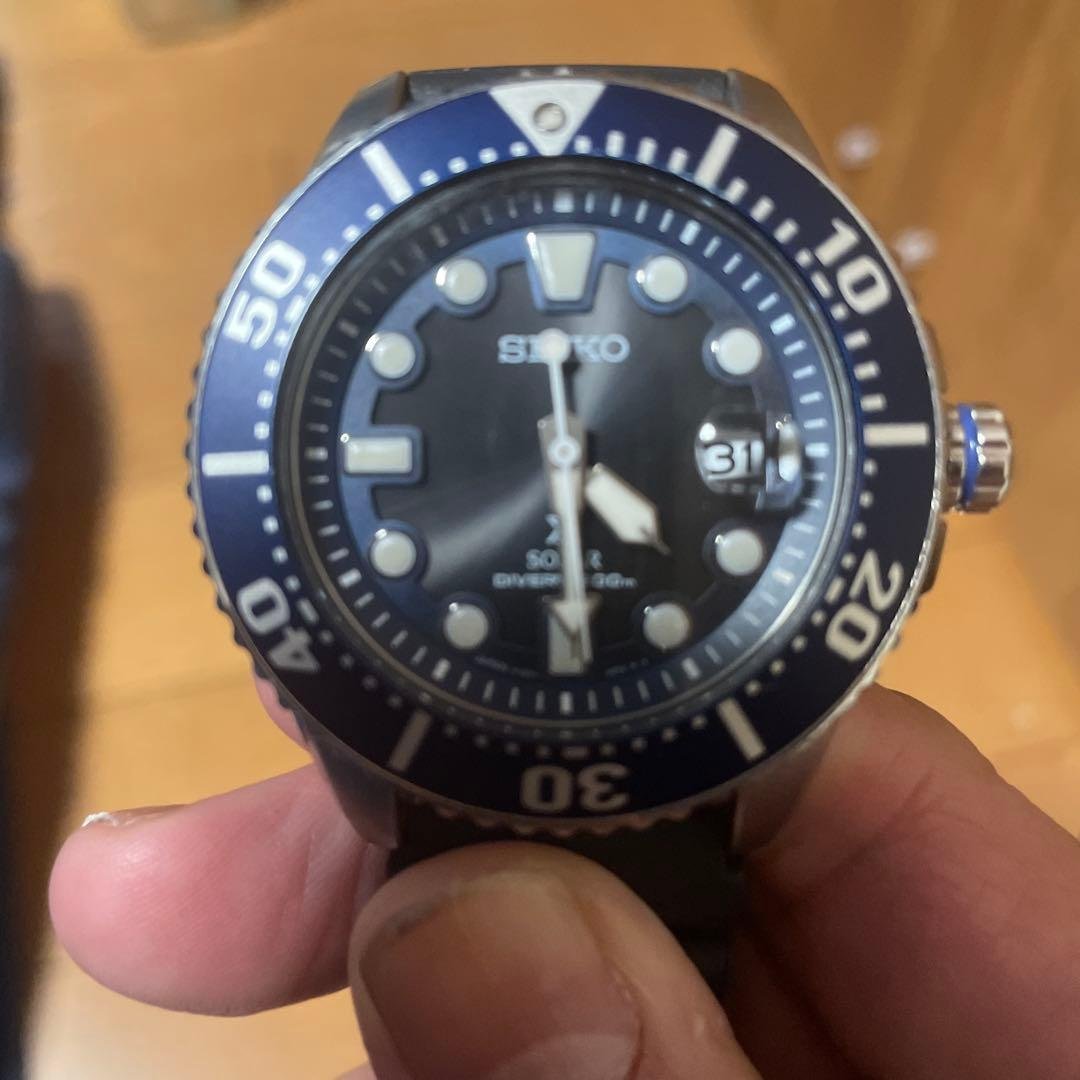 SEIKO プロスペックダイバー 二次電池不十分
