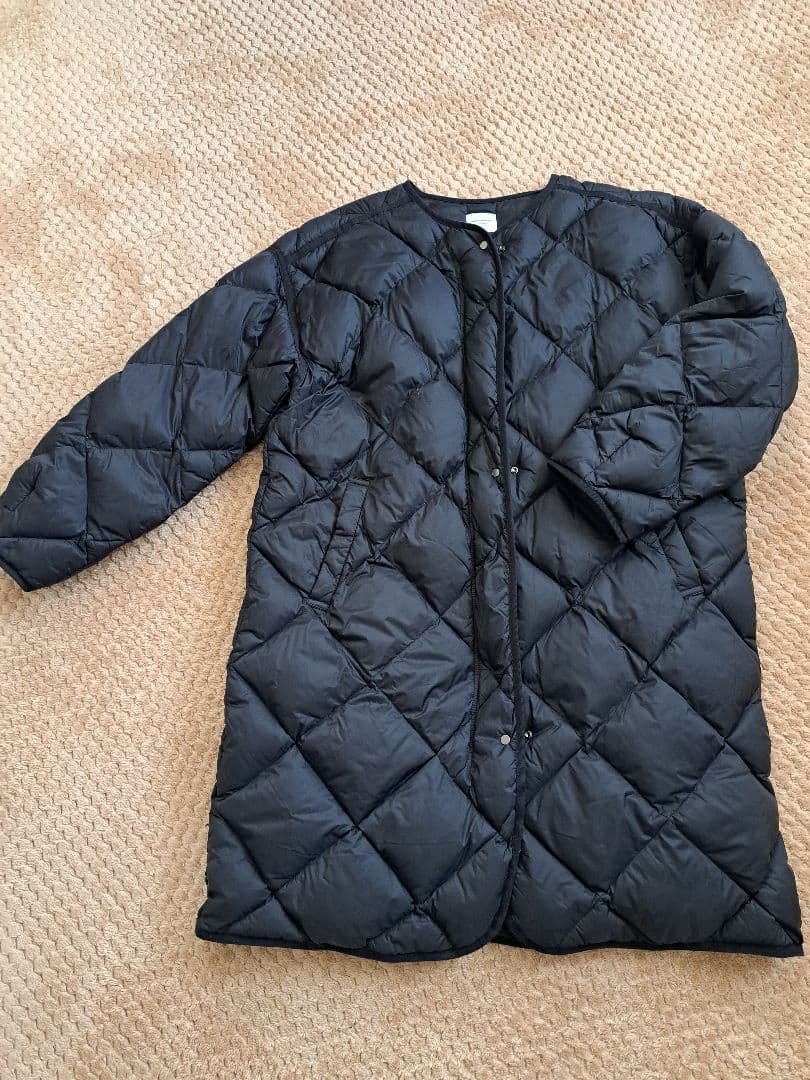 URBAN RESEARCH DOORS ブラックダウンジャケット