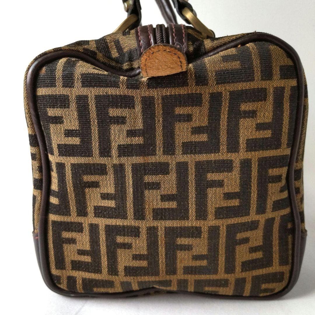 FENDI フェンディ ミニボストンバッグ ズッカ柄 ヴィンテージ