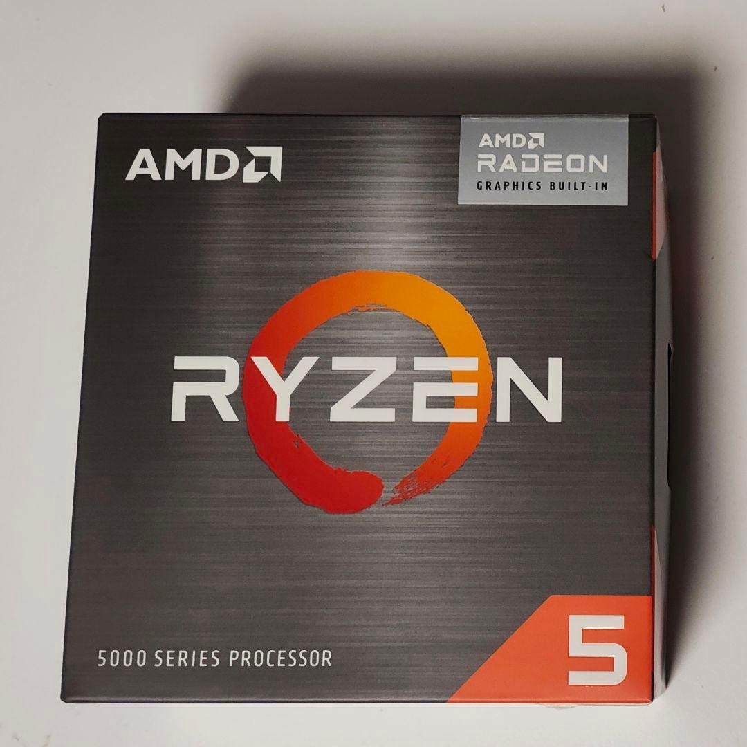 AMD Ryzen5 5600G CPU 本体+リテールクーラー