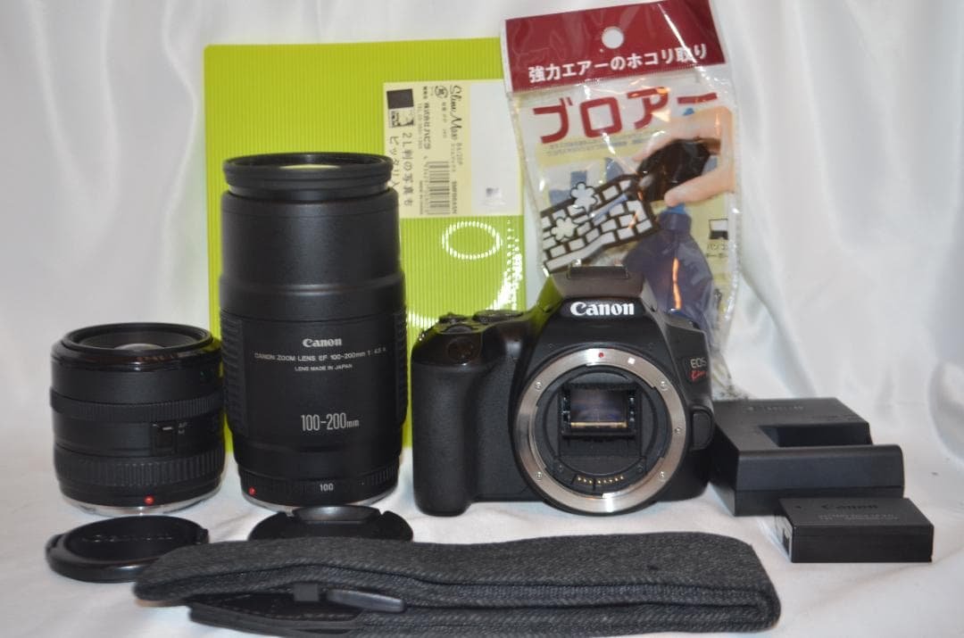 美品 【Canon EOS Kiss X10 ダブルレンズ】 Wi-Fi搭載