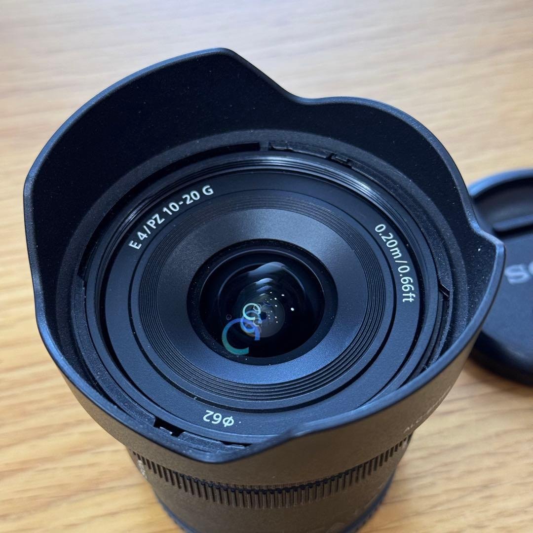 SONYレンズ APS-C E PZ 10-20mm F4 SELP1020G