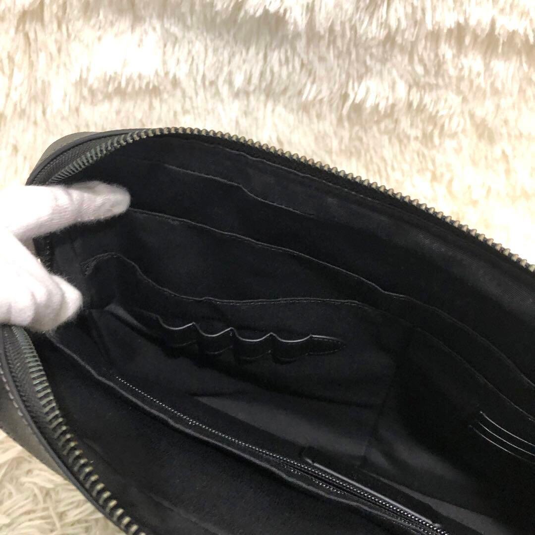 新品同様☆コーチ レザー　2way ビジネスバッグ ショルダーバッグ イーサン