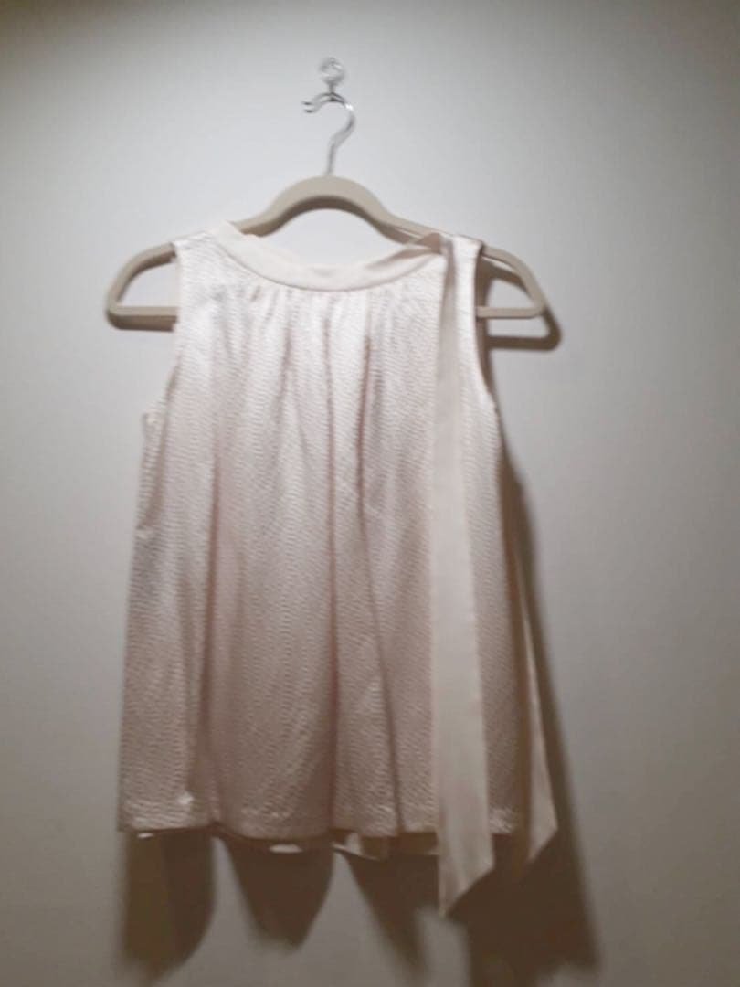 drawer(ドゥロワー)  ノースリーブ　シルク