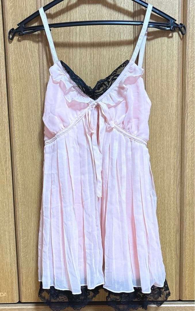 平成ギャル✨入手困難！！ゴールズ　コットンキャンディープリーツキャミ　Mサイズ